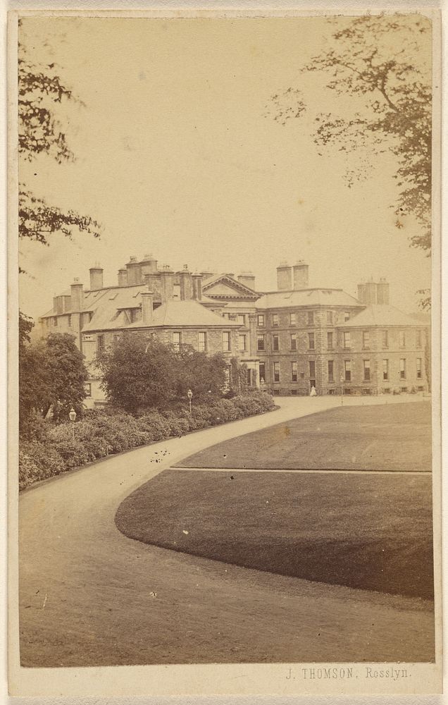 Dalkeith Palace near Edinburgh. Residence of Duke of Buccleuch ... by John Thomson