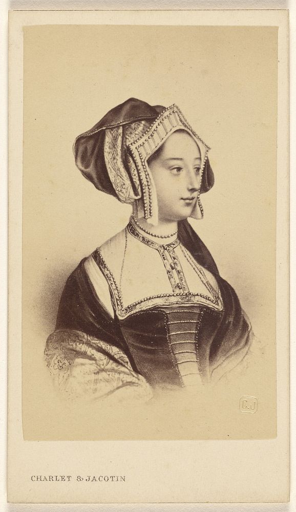 Anne de Boleyn [copy of a work of art] by Charles Jacotin