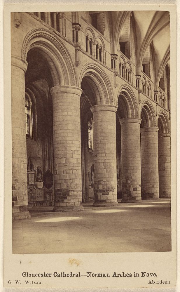 Gloucester Cathedral - Norman Arches | Free Photo - rawpixel