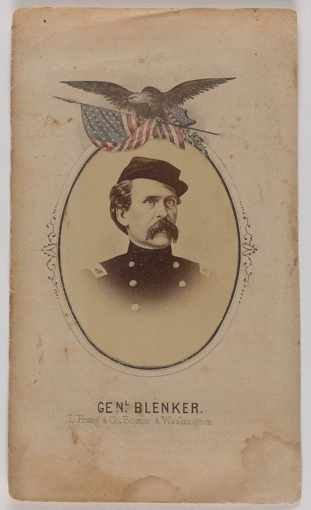 Genl. [Louis Ludwig] Blenker [German Division] (died 1863) by L Prang and Co