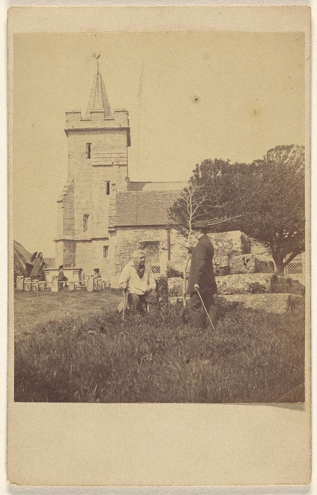 Godshill Church, I[sle] of Wight. by Fletcher Moor