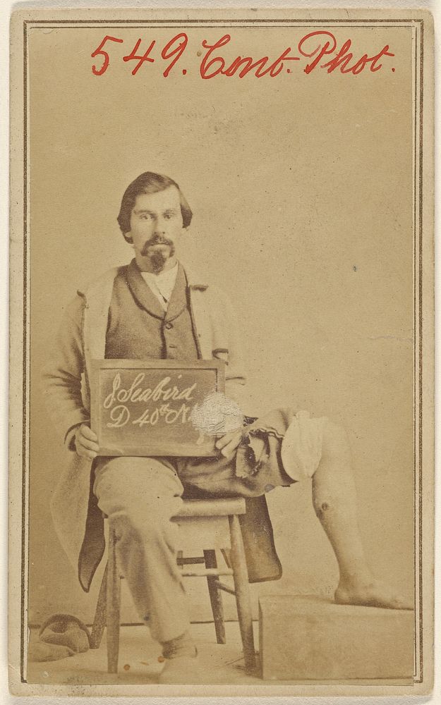 J. Seabird, D 40th N.J., Civil War victim