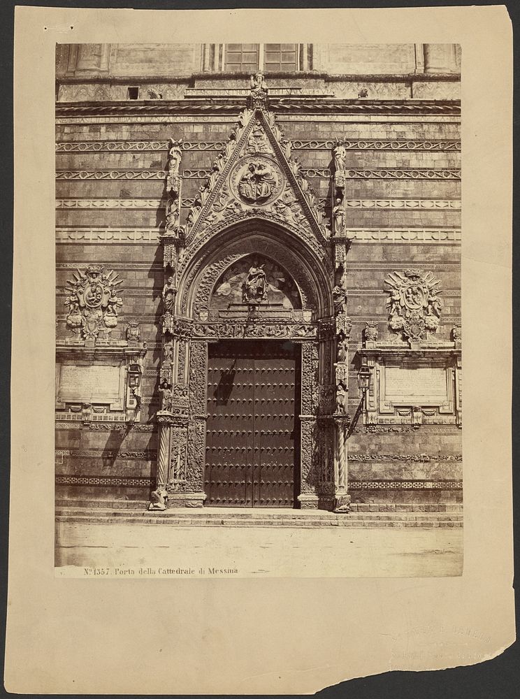 Porta della Cattedrale di Messina by Sommer and Behles