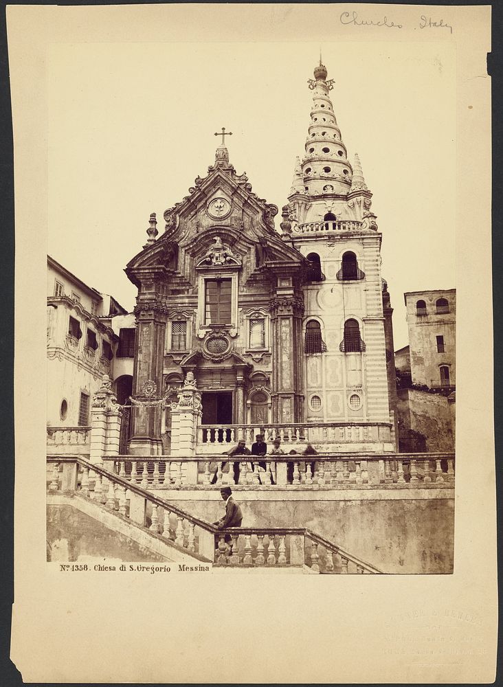 Chiesa di S. Gregorio Messina by Sommer and Behles