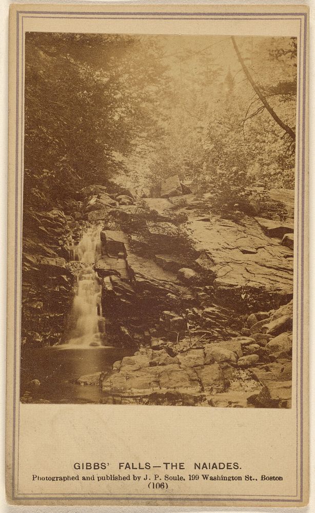 Gibbs' Falls - The Naiades. by John P Soule