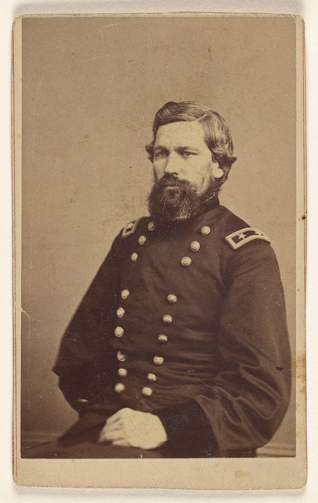 Unidentified Union Civil War general by Mathew B Brady