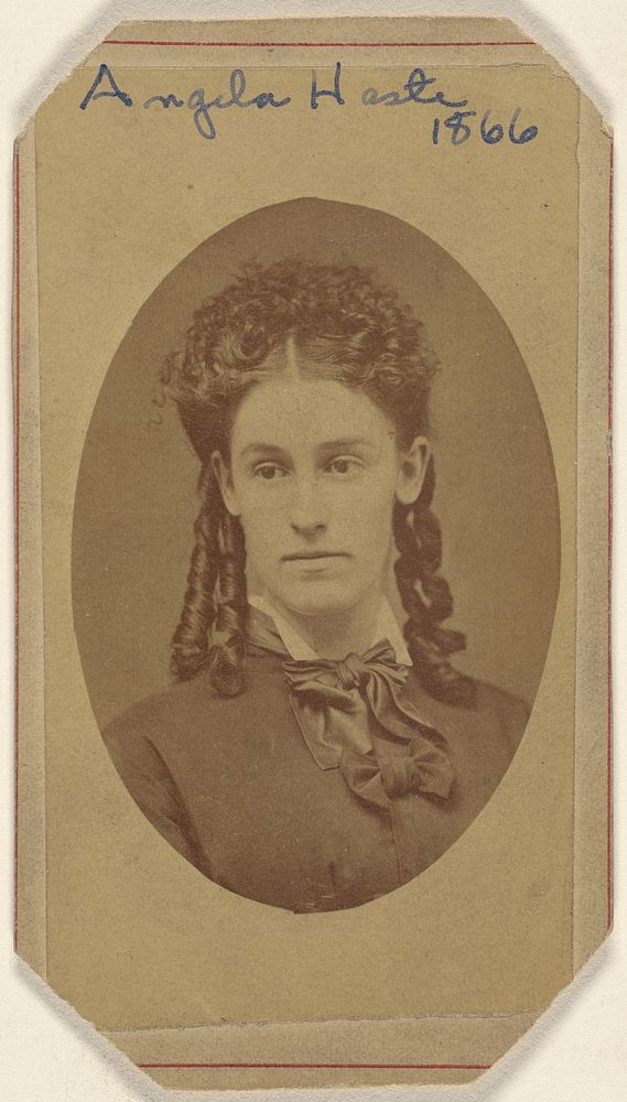 Angela Haste 1866/Angela Farell 1865 by Rose Brothers