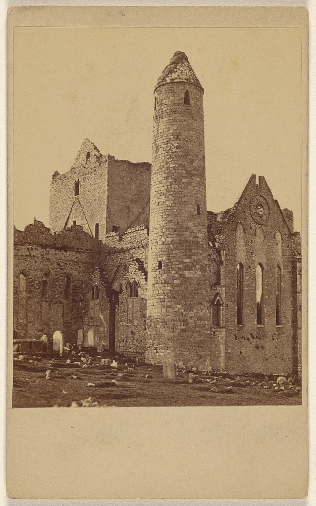 Ireland. Rocks and Ruins of Cashel, Co. Tipperary.