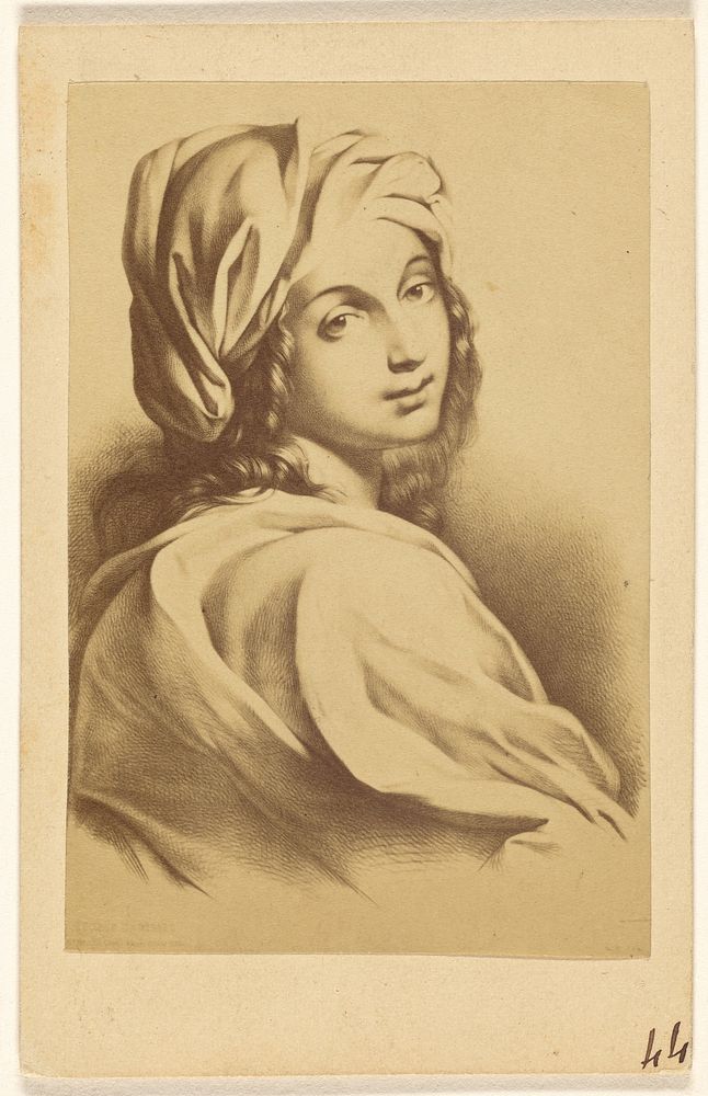Beatrice Cenci [copy of a painting] by Goupil and Cie