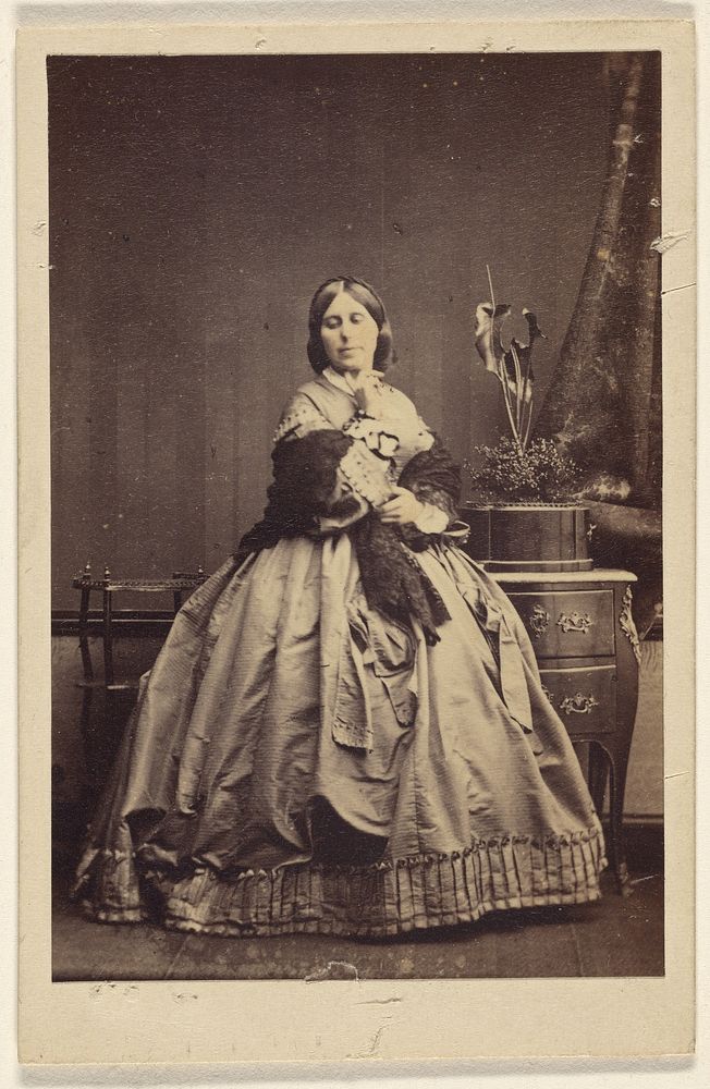 Miss Ward by Camille Silvy | Free Photo Illustration - rawpixel