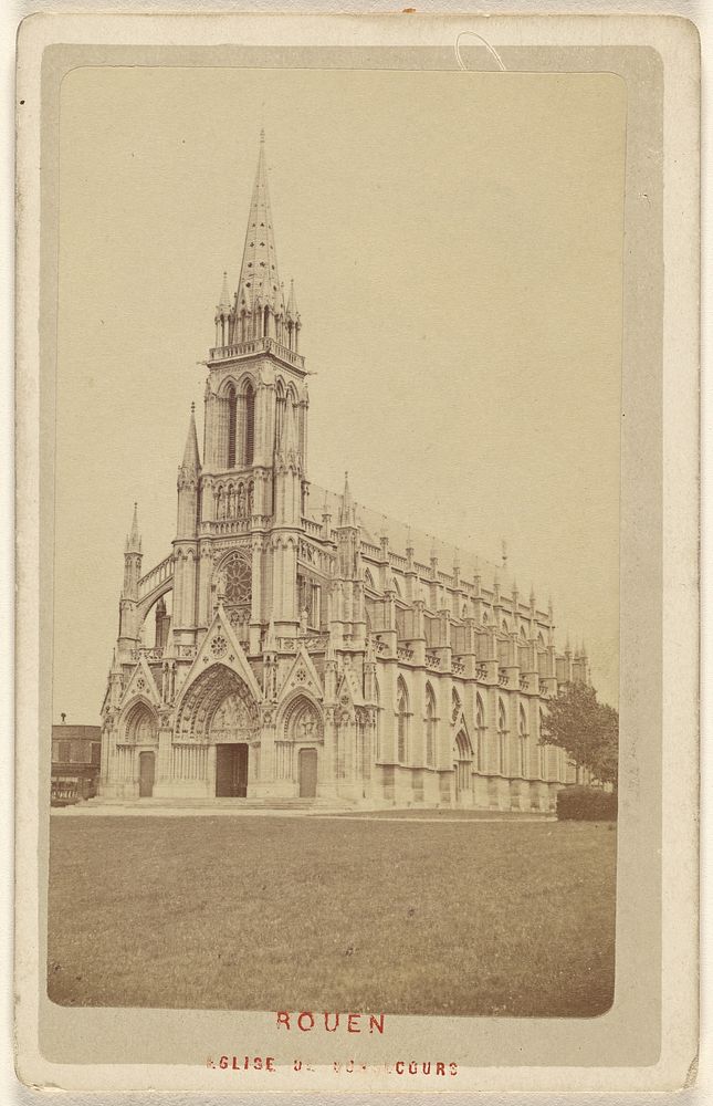 Rouen. Eglise de Bonsecours. by Le Comte