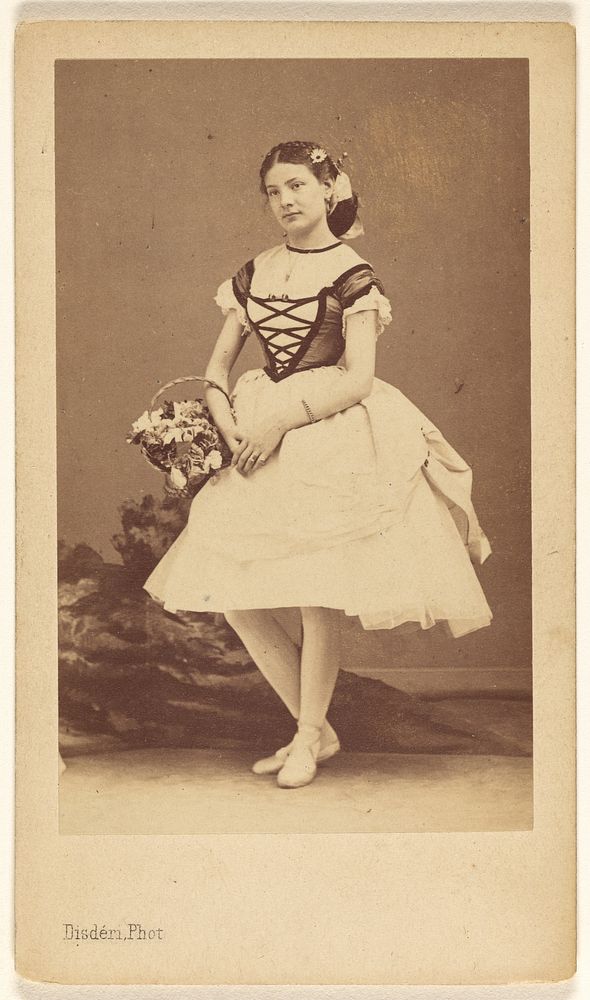 [Miss] Demarconnay. by André Adolphe Eugène Disdéri