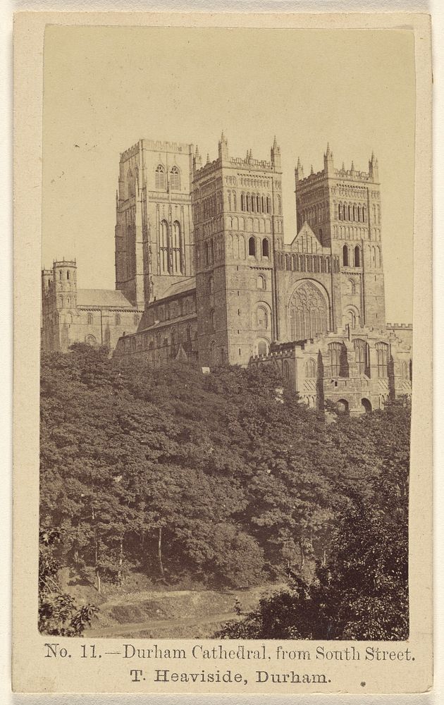 Durham Cathedral, from South Street by Thomas Heaviside