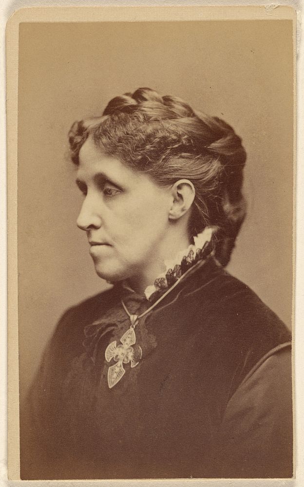 Louisa [May] Alcott (1832 - 1888) by George Kendall Warren