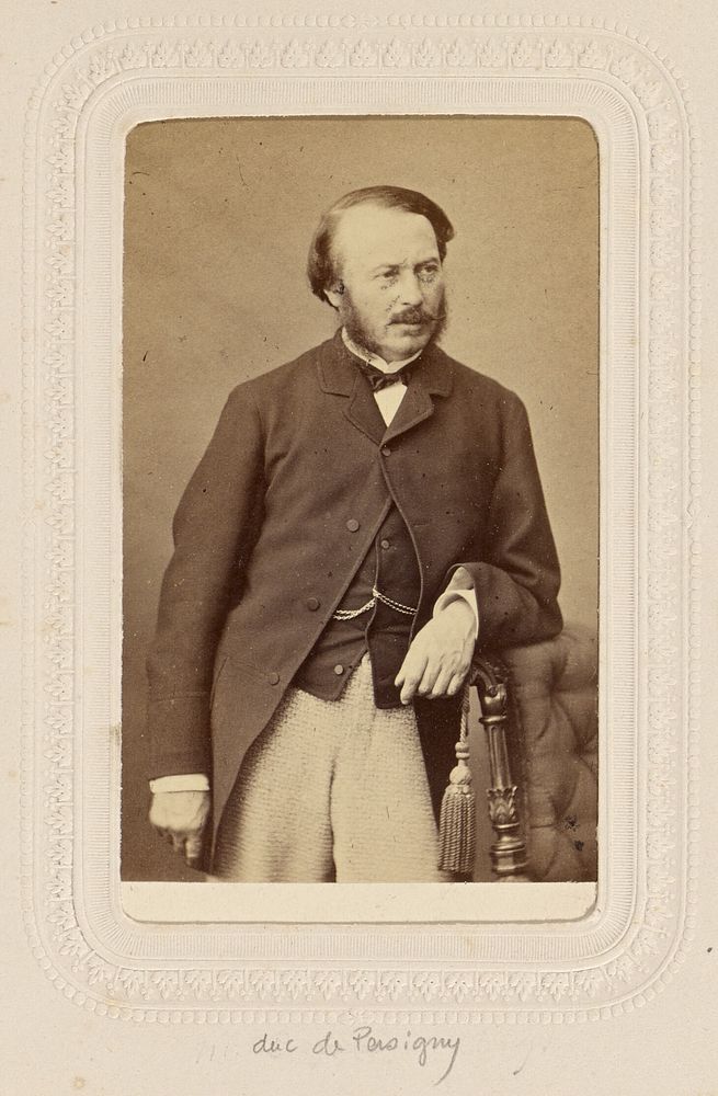 Duc de Persigny [Jean Gilbert Victor Fialin de Persigny, 1808 - 1872] by Pierre Louis Pierson