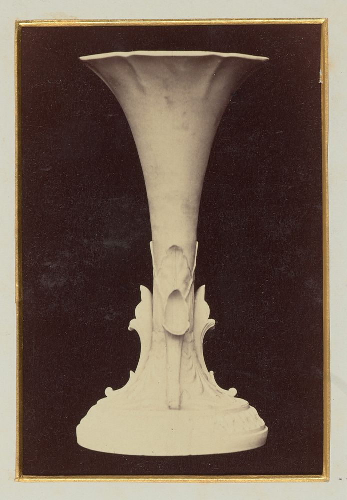 Slender, tulip-like vase by Alexander Nichol