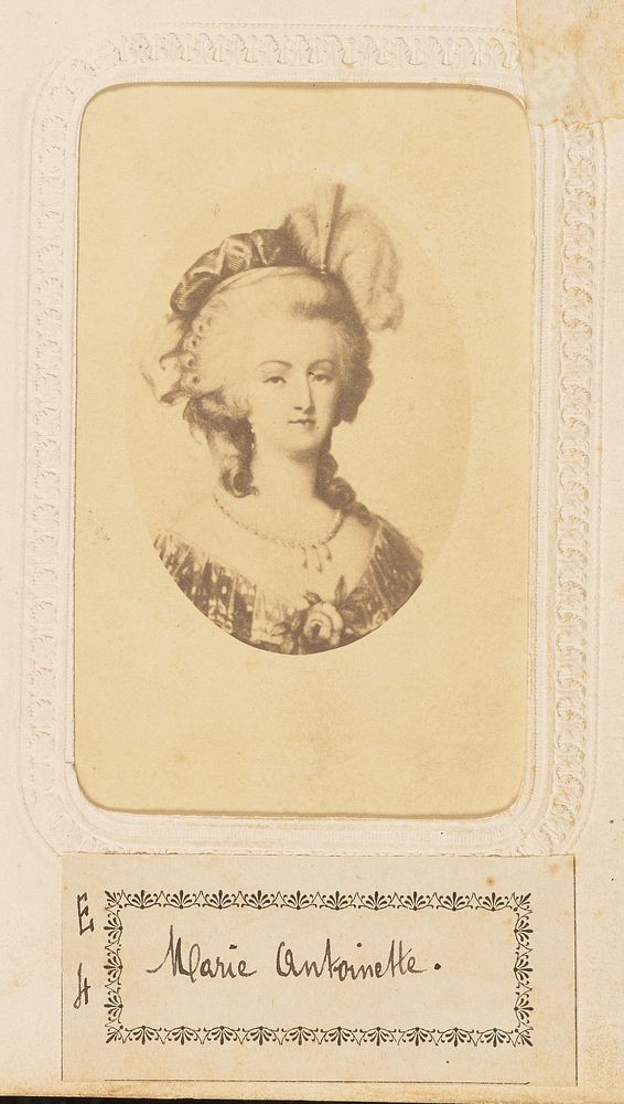 Marie Antoinette by Vallette