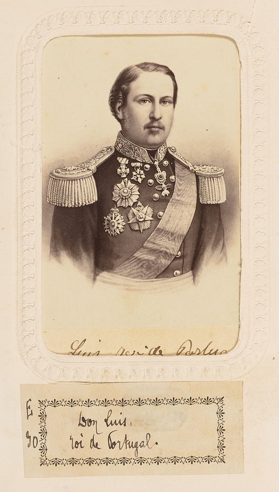 Dom Luis, roi de Portugal by Neurdein Frères