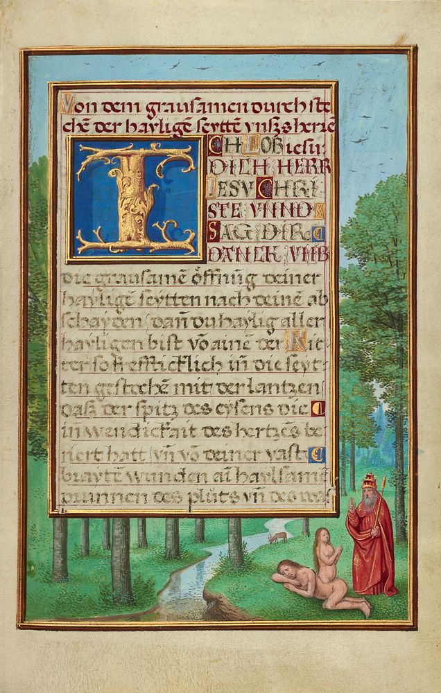 Border with the Creation of Eve by Simon Bening