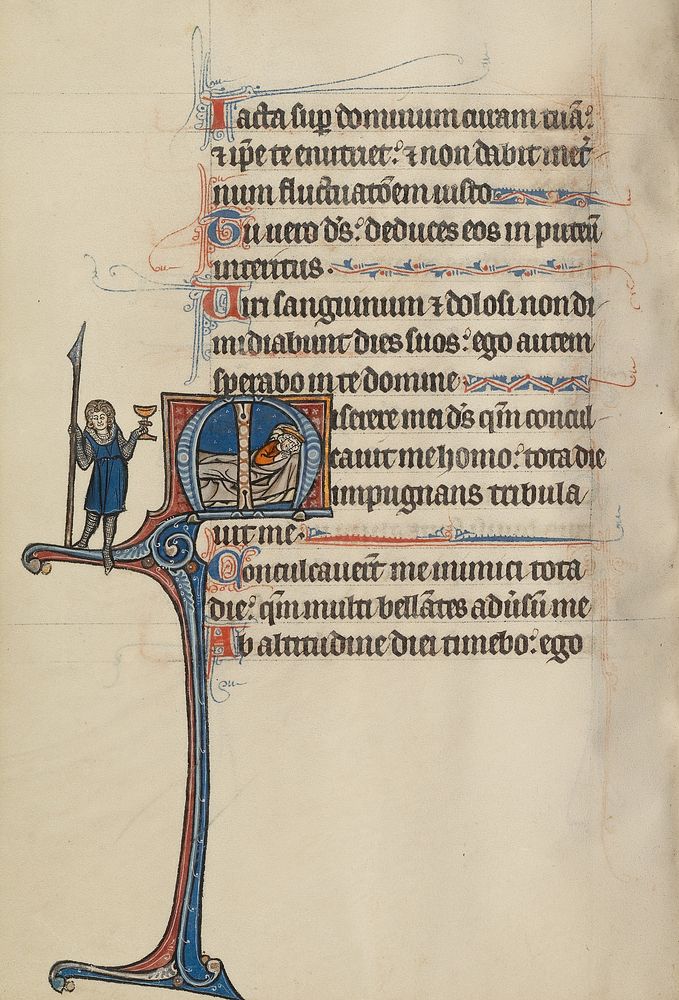 Initial M: David's Theft of the Spear and Chalice by Bute Master