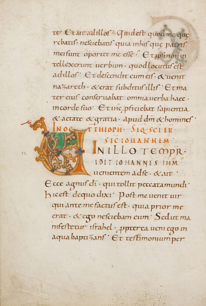 Decorated Initial V