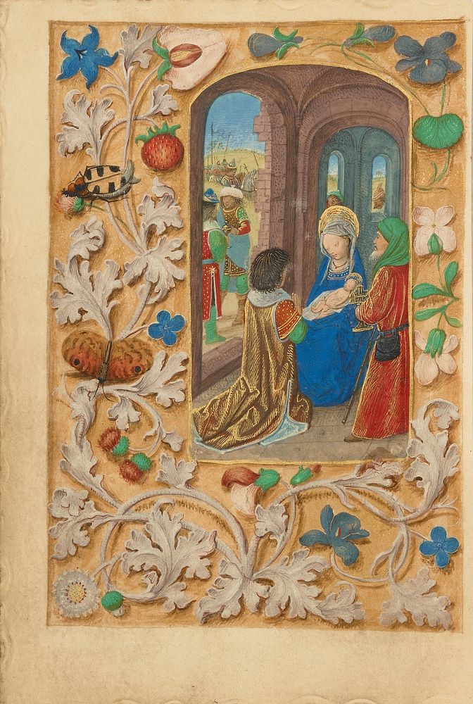 The Adoration of the Magi by Master of the Dresden Prayer Book