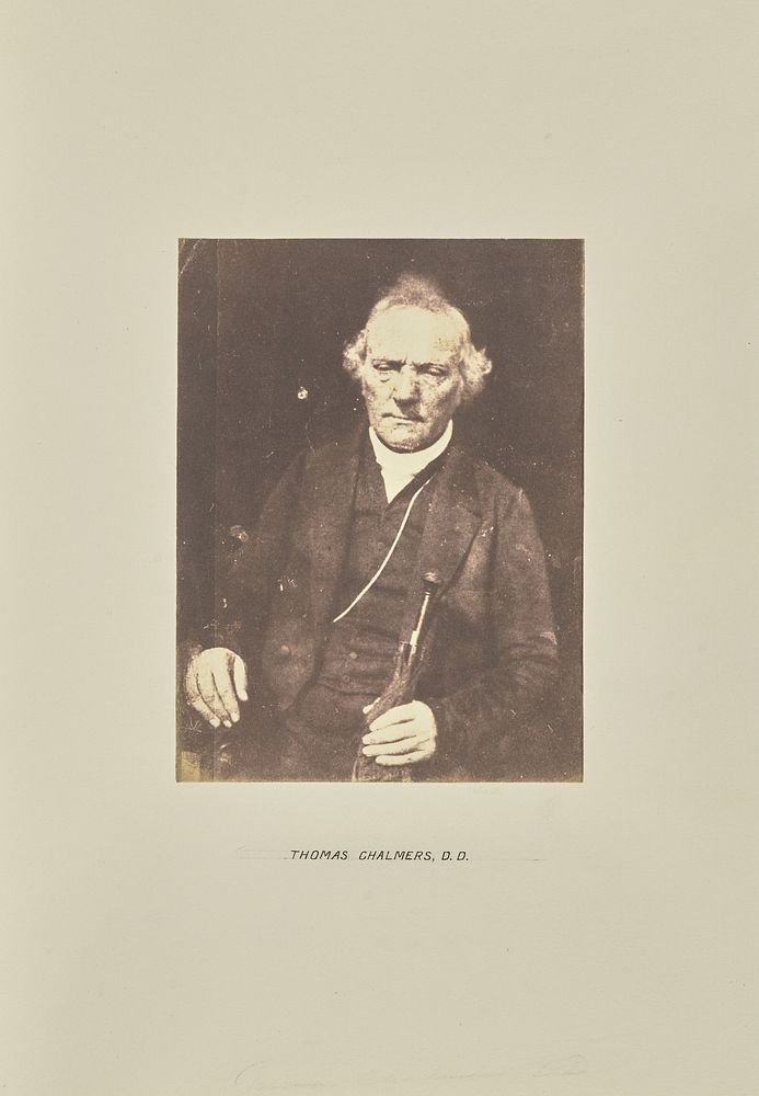 Thomas Chalmers, D. D. by Hill and Adamson