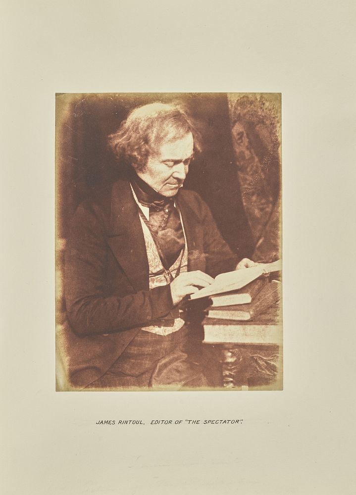 Robert Stephen Rintoul by Hill and Adamson