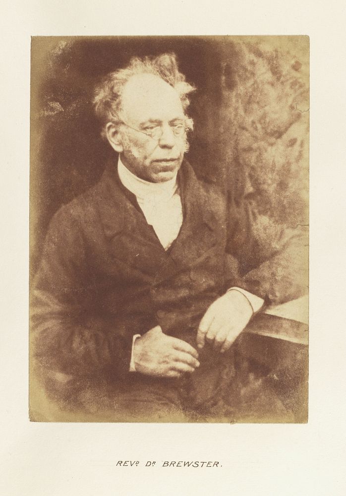 Revd. Dr. Brewster by Hill and Adamson