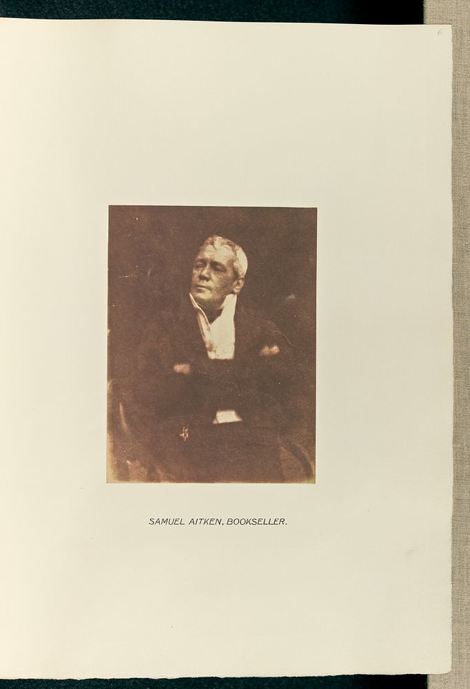 Samuel Aitken, Bookseller by Hill and Adamson