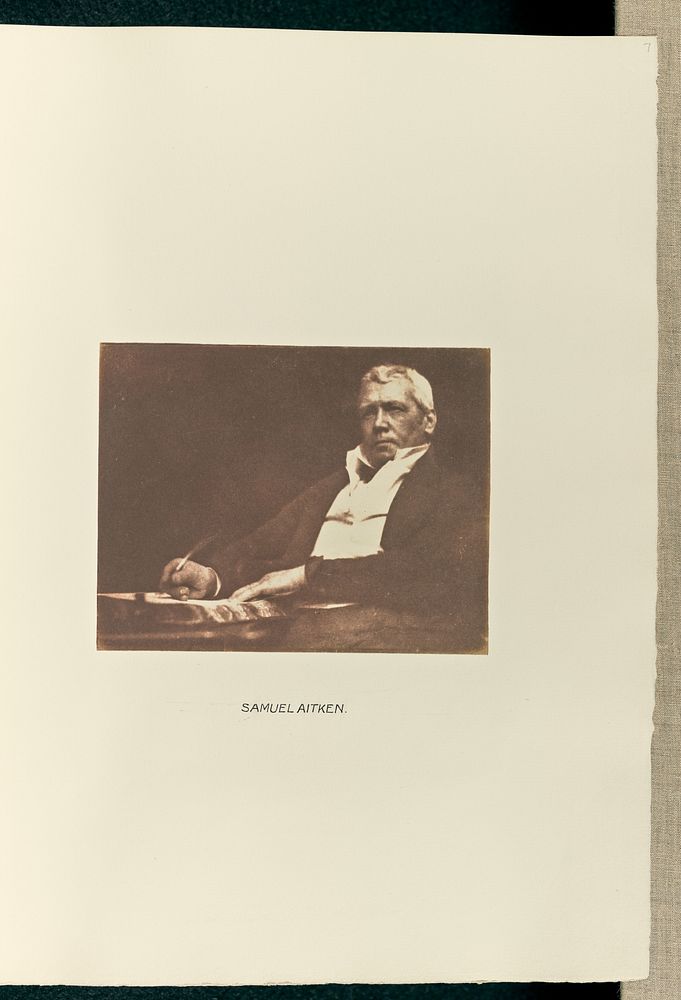 Samuel Aitken by Hill and Adamson