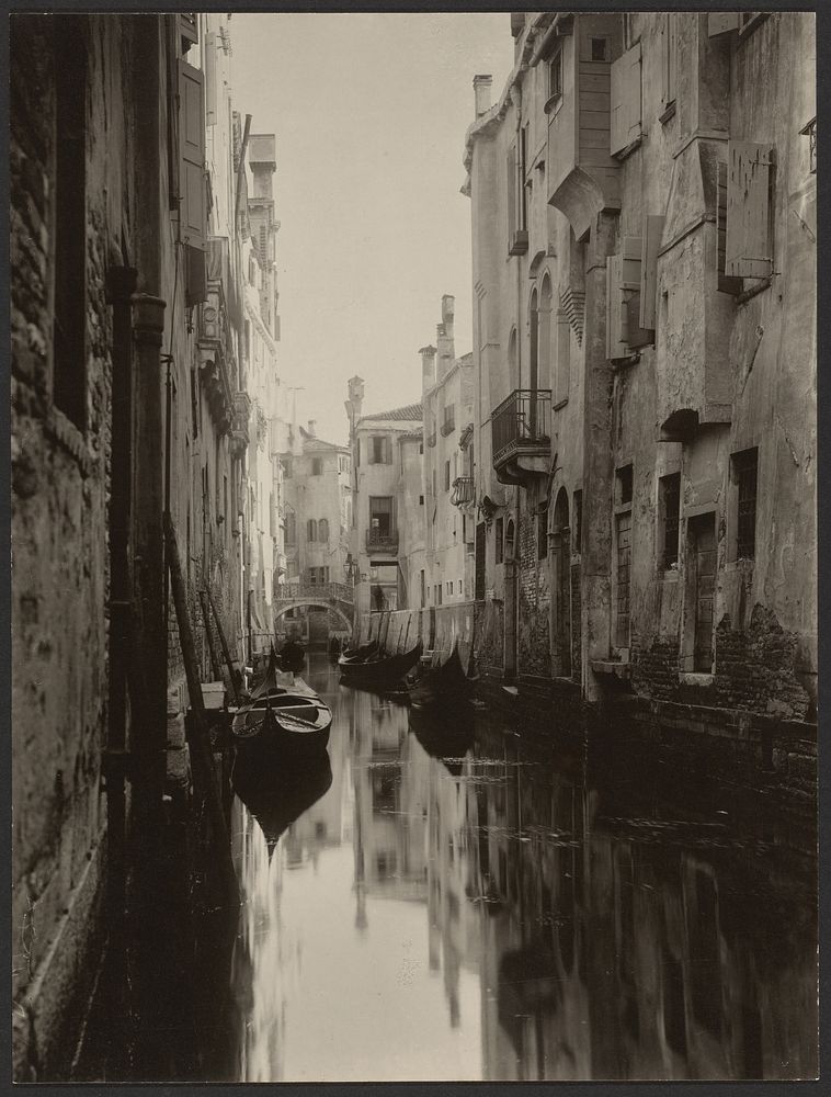 A Venetian Canal by Alfred Stieglitz