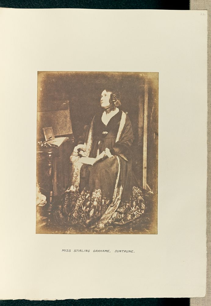 Miss Stirling Grahame, Duntrune by Hill and Adamson