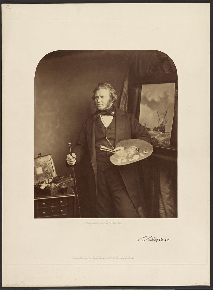 Clarkson Frederick Stanfield by William Lake Price