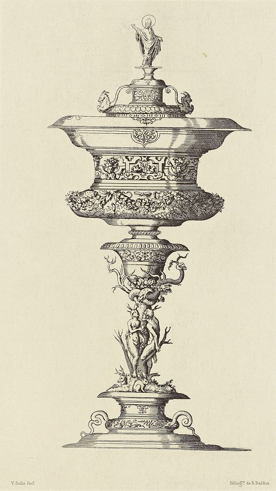 Design by Virgil Solis by Édouard Baldus