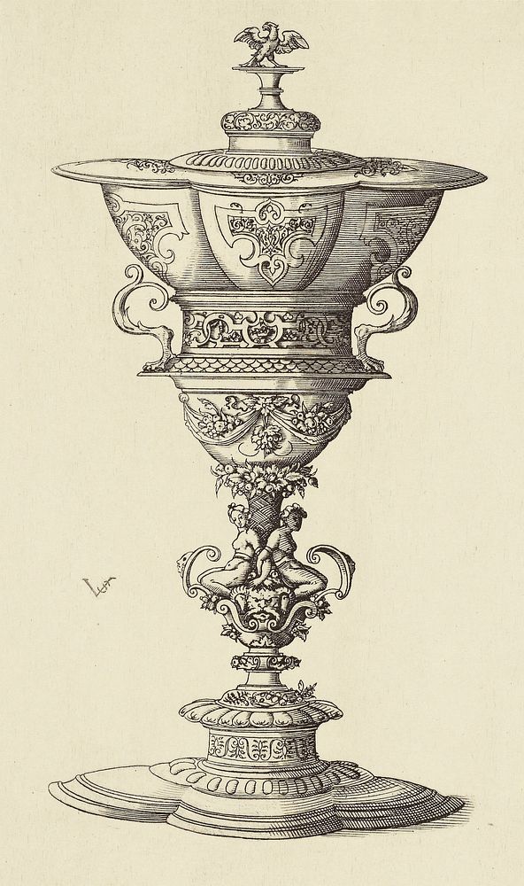 Design by Virgil Solis by Édouard Baldus