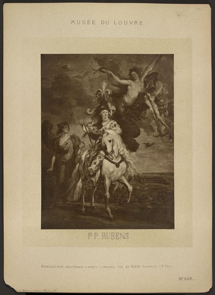 Capture of Juliers by Ruben, Musee du Louvre by Adolphe Braun