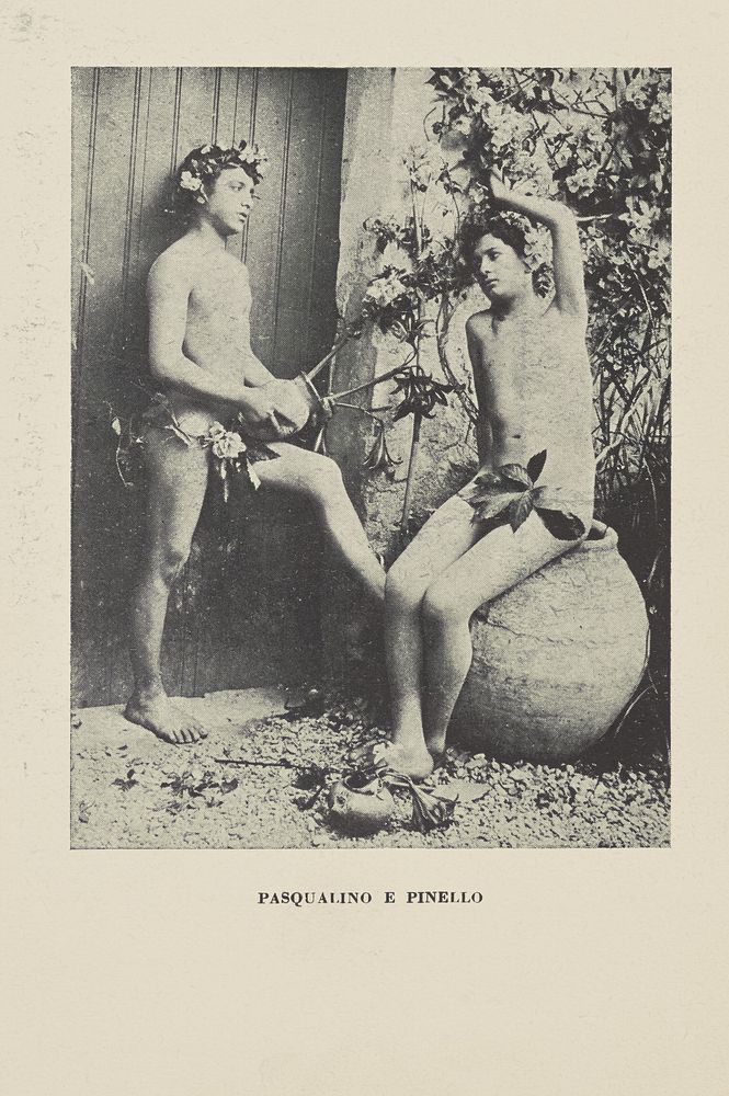 Pasqualino e Pinello by Baron Wilhelm von Gloeden