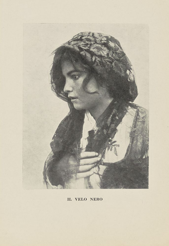 Il Velo Nero by Baron Wilhelm von Gloeden