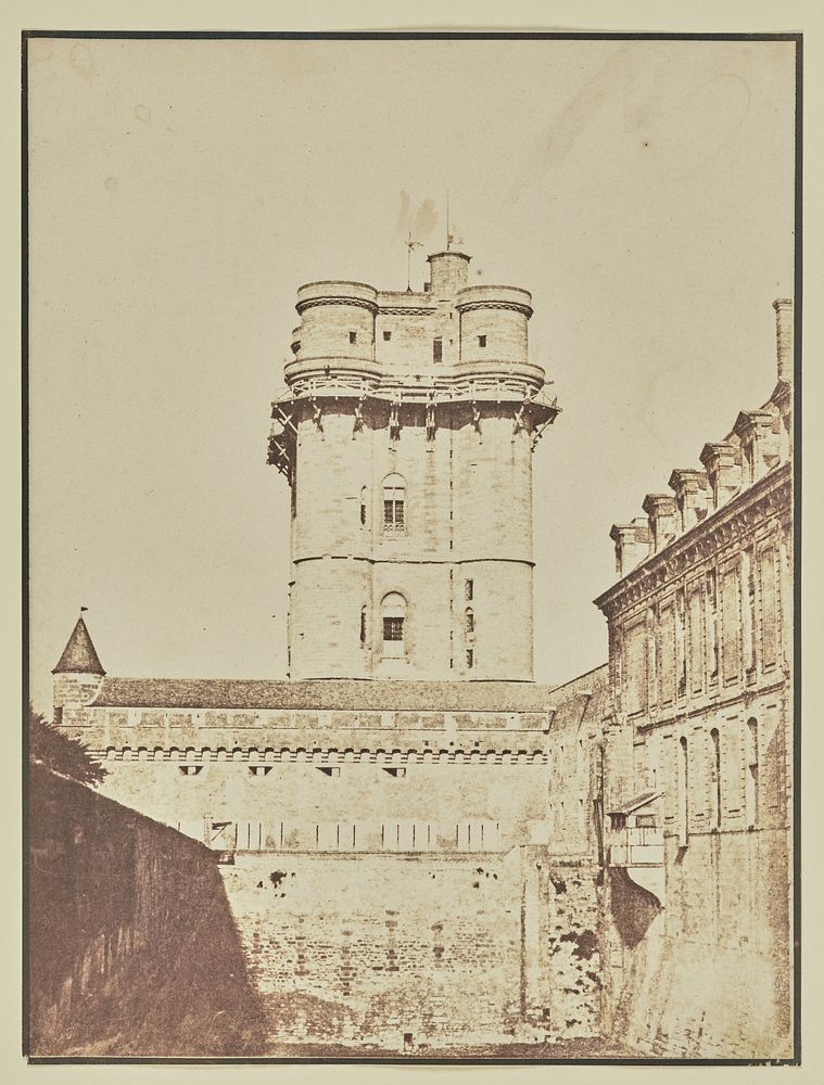 Château de Vincennes, Paris by Hippolyte Bayard