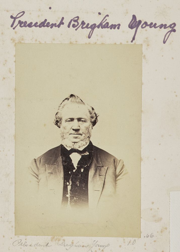 President Brigham Young by Savage and Ottinger