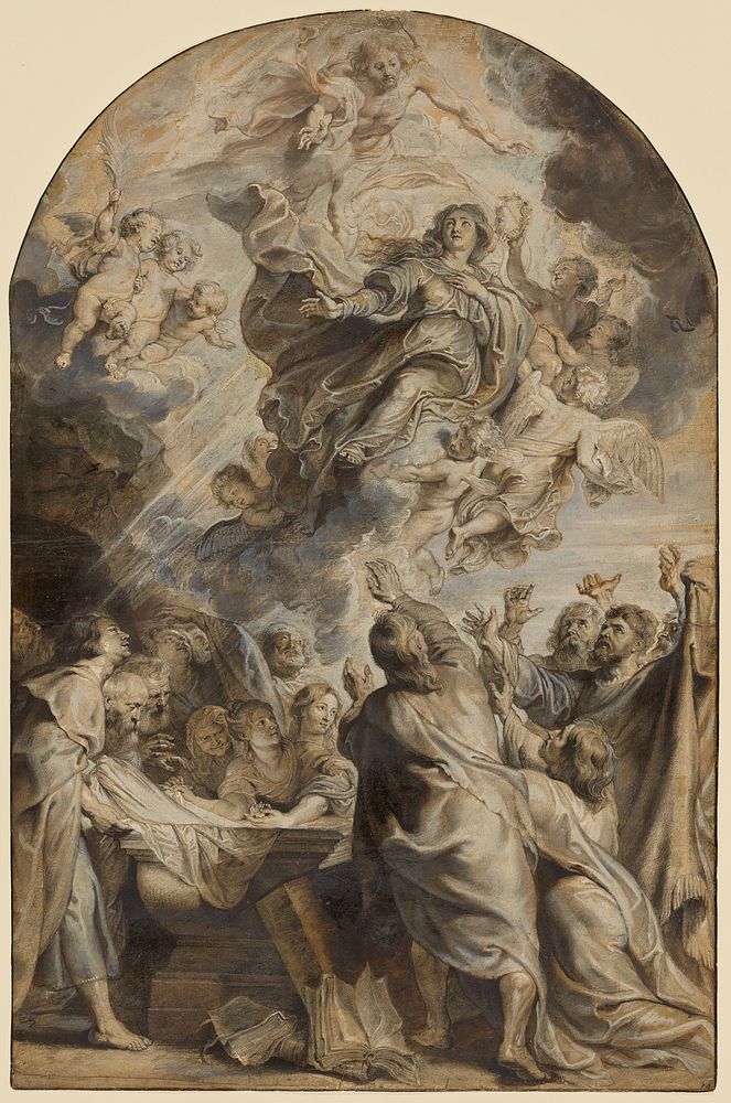 The Assumption of the Virgin by Peter Paul Rubens and Paulus Pontius