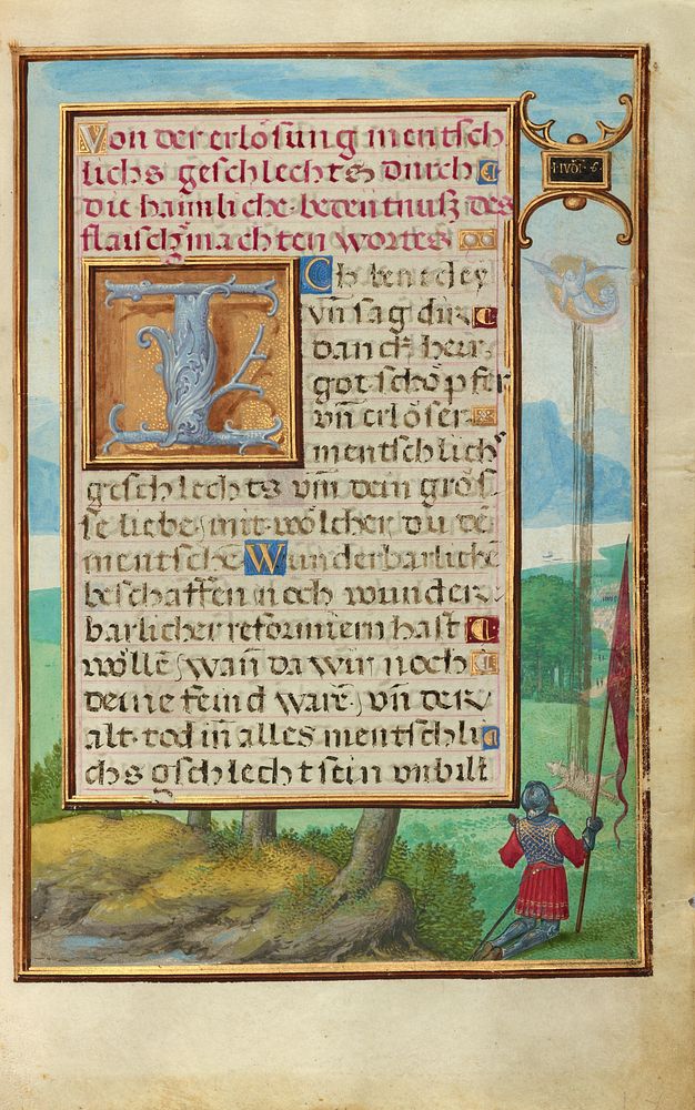 Border with a Scene from the Life of Gideon by Simon Bening