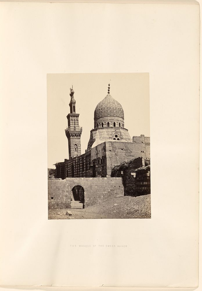 The Mosque of the Emeer Akhor by Francis Frith