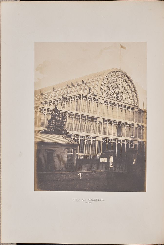 View of Transept (South) by Claude Marie Ferrier and Hugh Owen