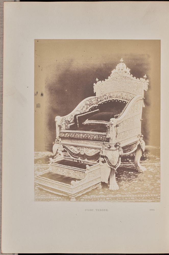 Ivory Throne by Claude Marie Ferrier and Hugh Owen
