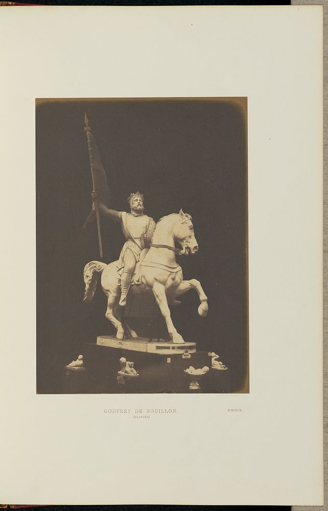 Godfrey de Bouillon by Claude Marie Ferrier and Hugh Owen