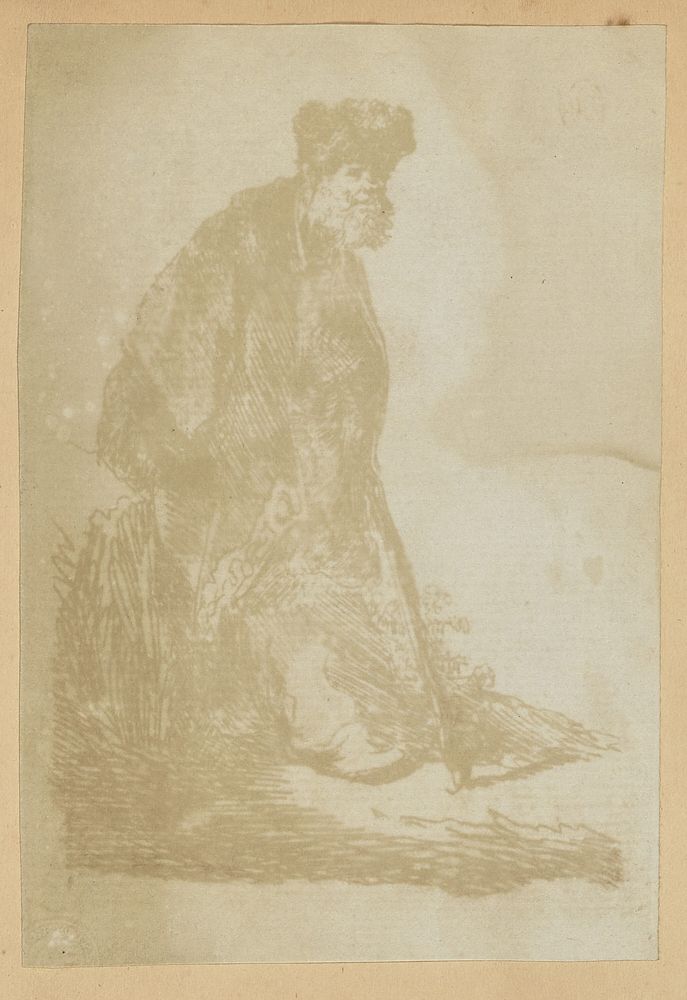 Drawing of an Old Man