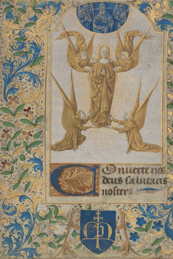 The Assumption of the Virgin by Master of Morgan 366