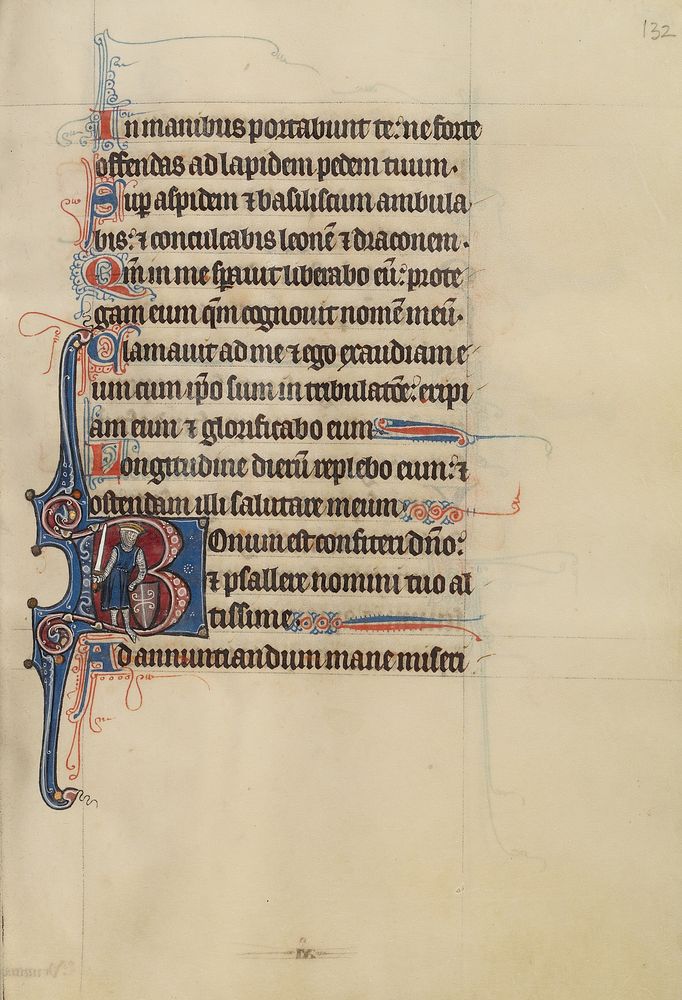 Initial B: David as a Knight by Bute Master